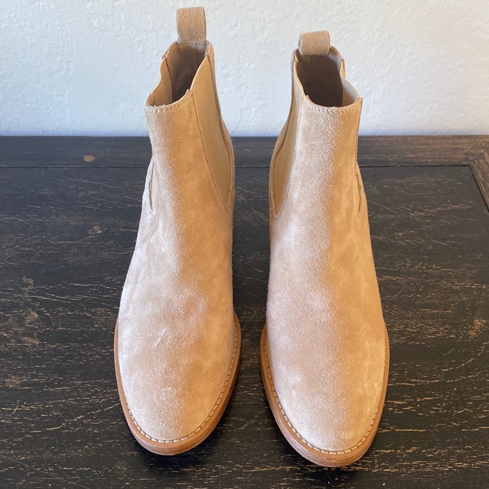 Jenni Kayne suede booties, never worn.